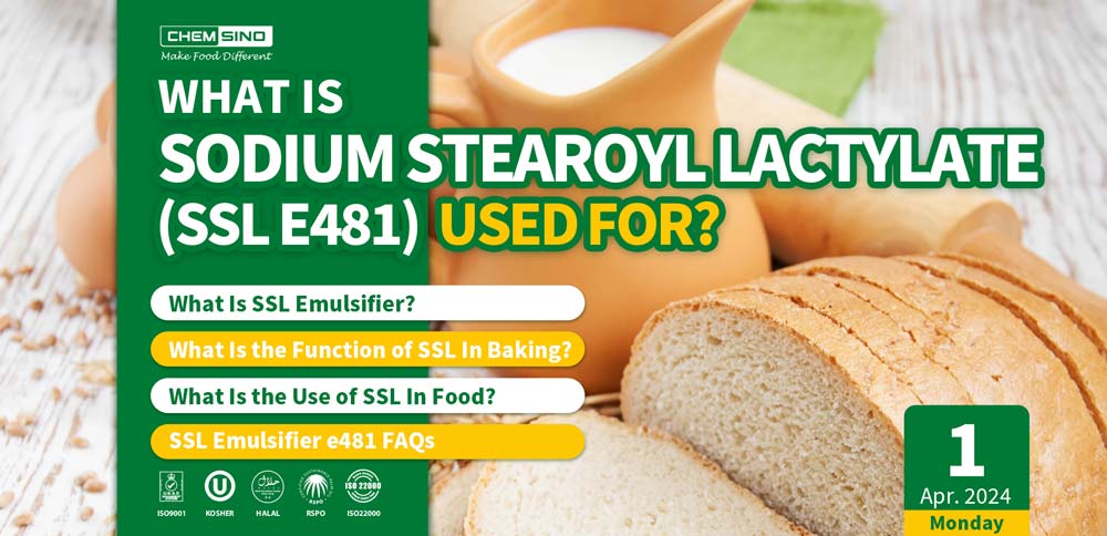 What Is Sodium Stearoyl Lactylate (SSL E481) Used For